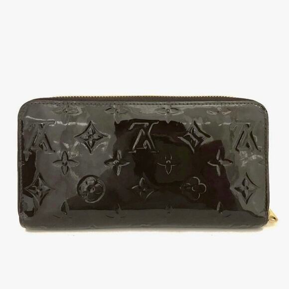Authentic LV Louis Vuitton Vernis Enamel Patent Leather Zip Around Long Wallet - Picture 4 of 8